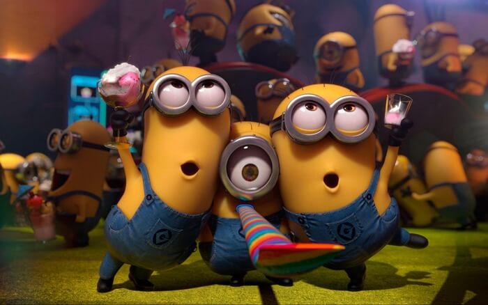 Minions depuis Despicable Me