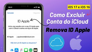 Excluir a Conta do iCloud do iPhone 