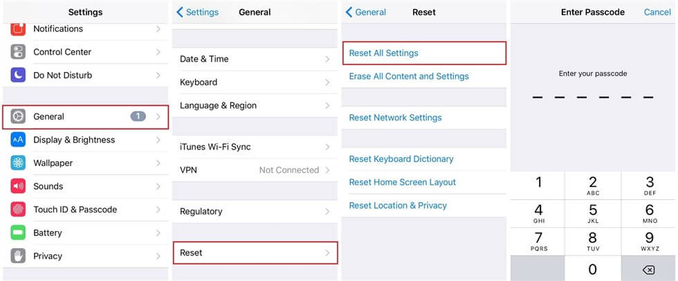 How to Reset All Settings on iPhone