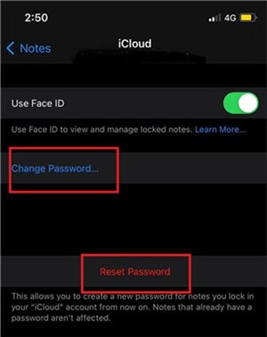 Reset Password