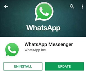 Uninstall WhatsApp on Android