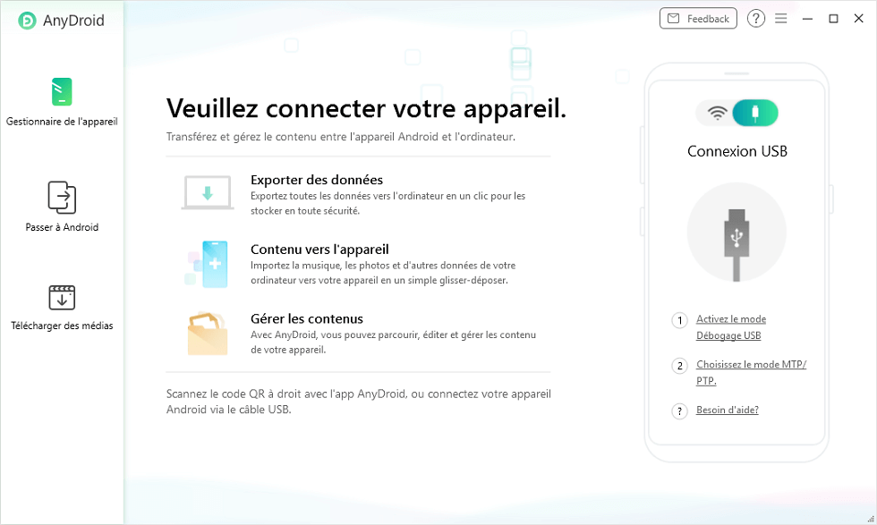 Connectez votre téléphone