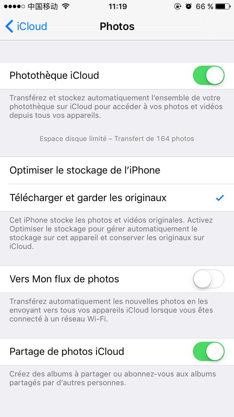 Télécharger et garder les originaux