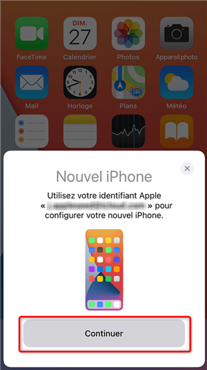 Configurez votre iPhone