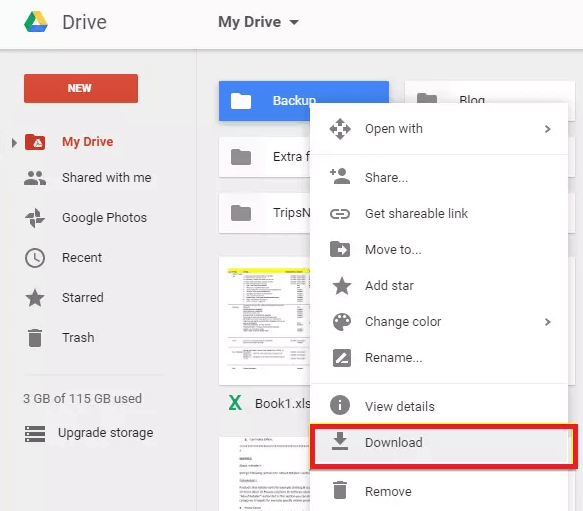 Retrieve Deleted Voice Recordings from Google Drive Backup