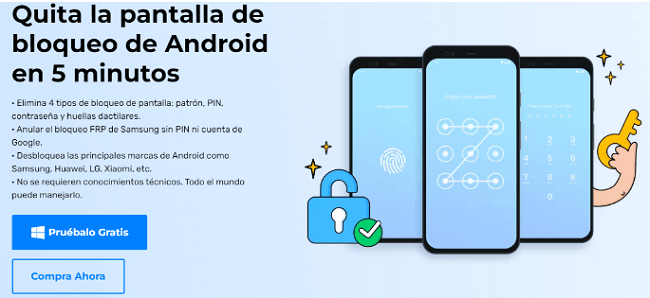 Programa para desbloquear android desde PC gratis