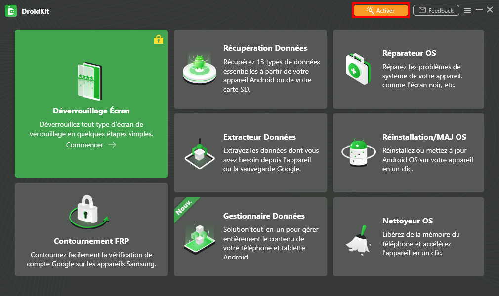 Comment activer DroidKit sur votre ordinateur