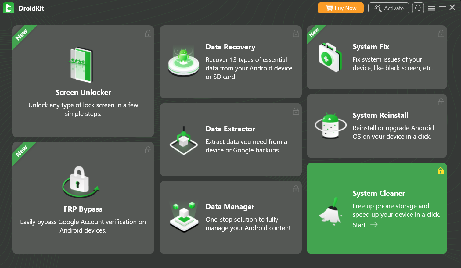 Install DroidKit on Your Windows Computer