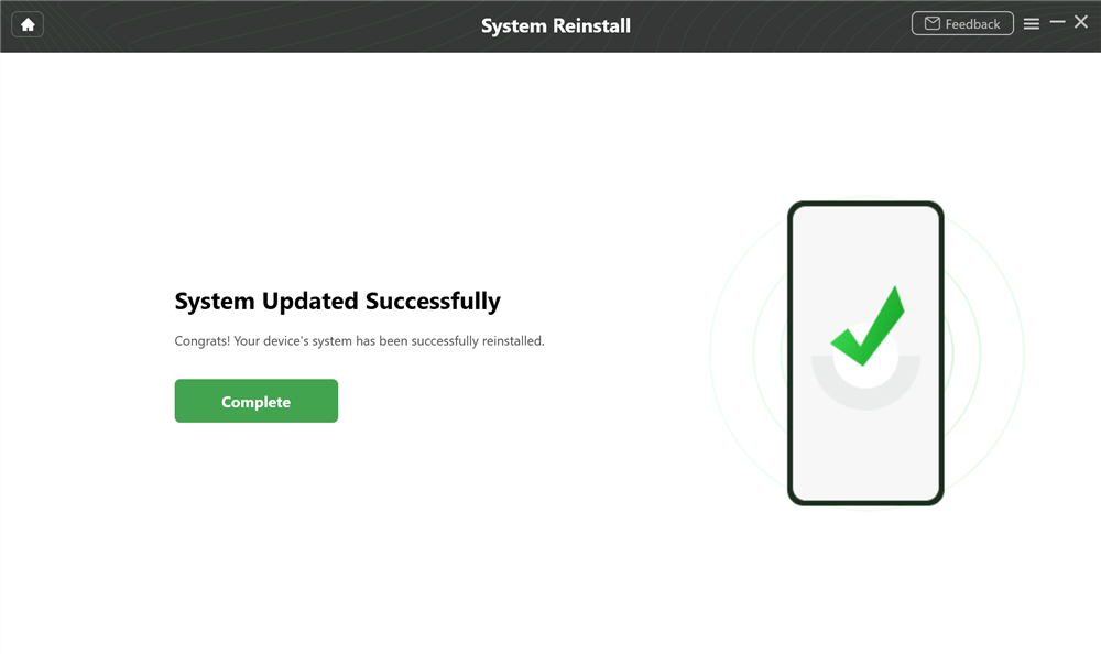 Sistema actualizado exitosamente