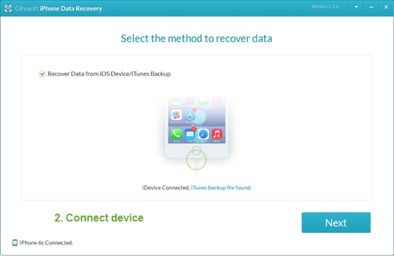 Gihosoft iPhone Data Recovery