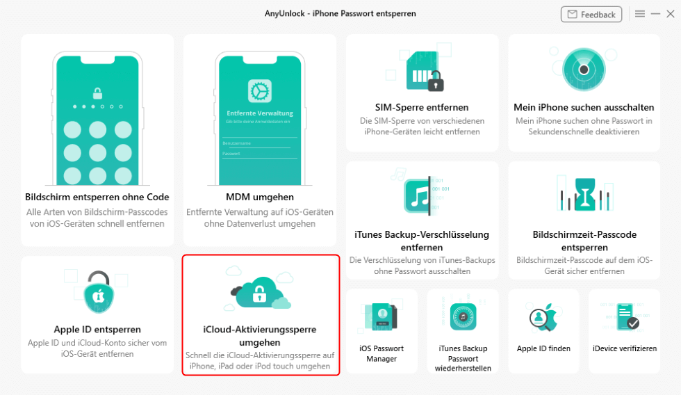 iCloud-Aktivierungssperre umgehen