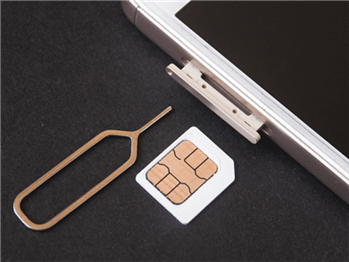 Eject and Put Back the SIM Card into the iPhone