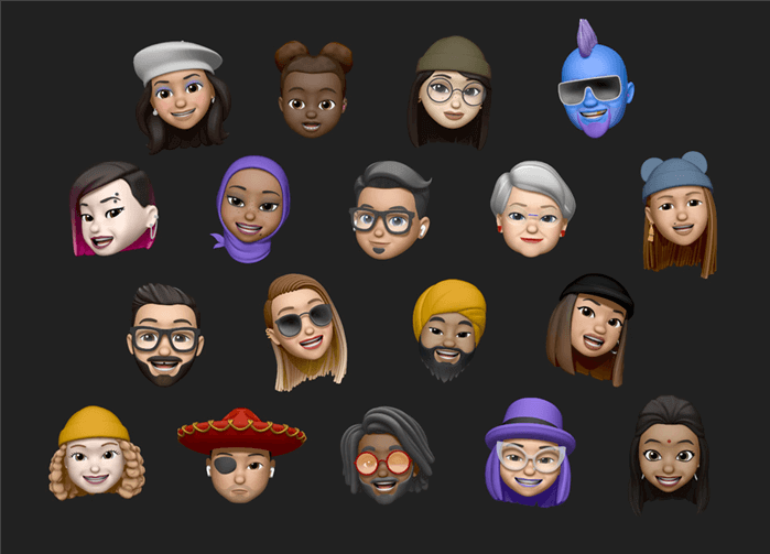 Memoji plus personnalisé