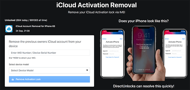 Use an Online Service to Unlock an iPhone or iPad