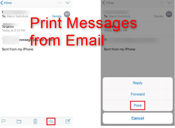 Print Messages from Email