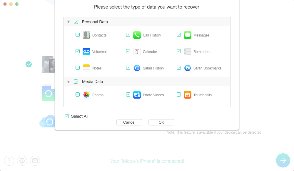 How to Recover Deleted Kik Pictures from iTunes Backup without Erasing – Step 1