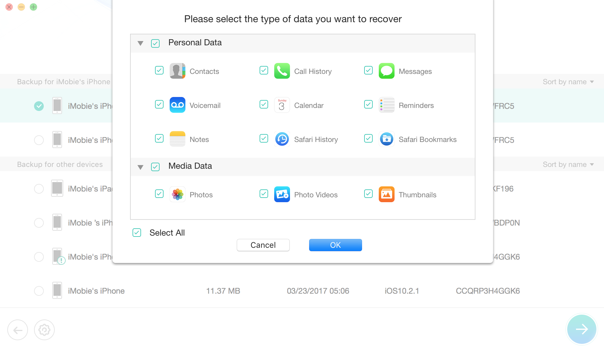 How to Extract Photos from iTunes Backup – Step 2