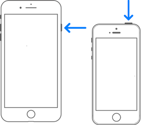 Restart iPhone 8 or Earlier Models