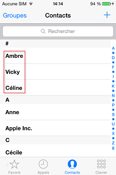 Récupérer les données sur iCloud