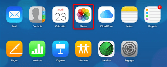 Sauvegarder les photos sur iCloud