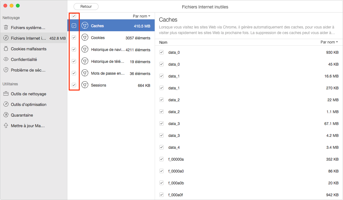 Comment supprimer les fichiers temporaires stockés sur Mac – étape 3