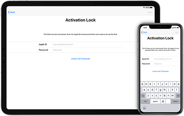 Activation Lock on iPhone