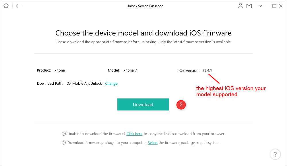 Download iOS Firmware